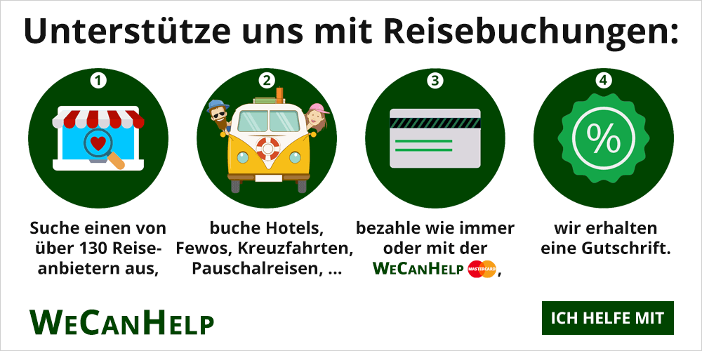 Hier klicken und Reise buchen